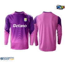 Moški Nogometni dresi Aston Villa Vratar Tretji 2025-26 Dolgi Rokav